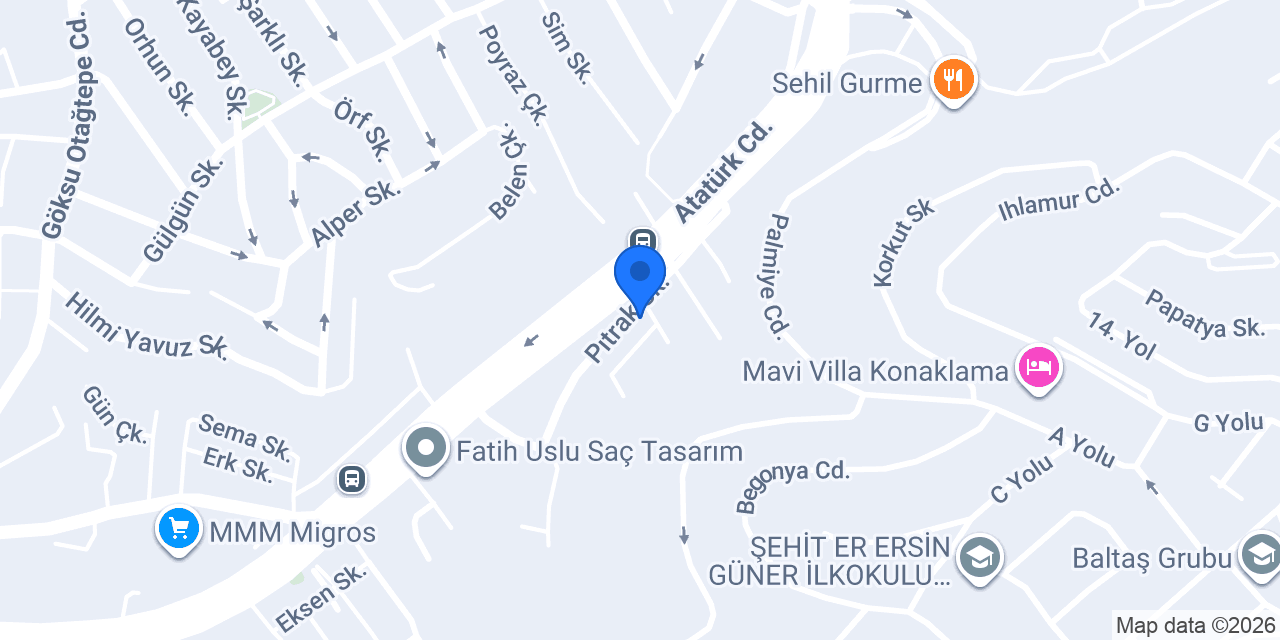 Proshop konumu