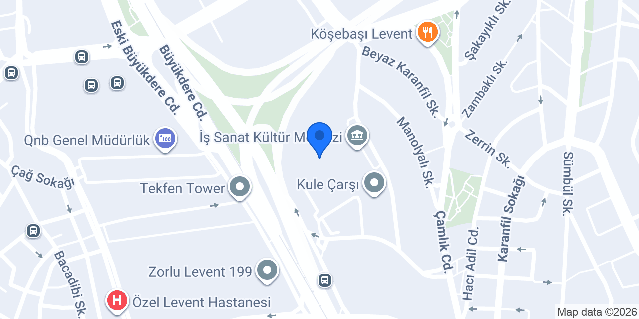 Caffè Nero konumu