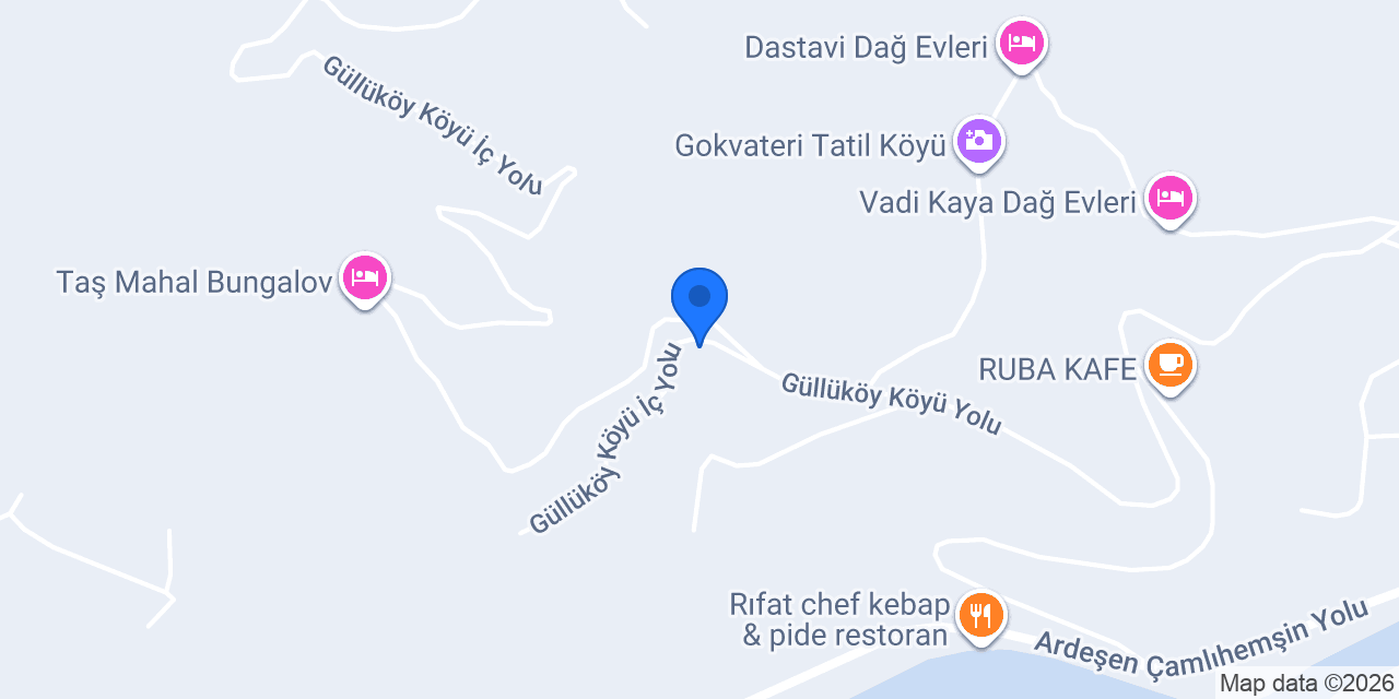Saral Suit Otel konumu