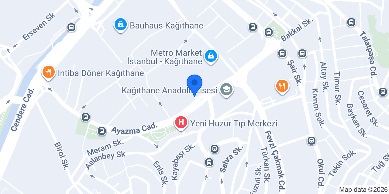 Checklas Genel Müdürlük konumu