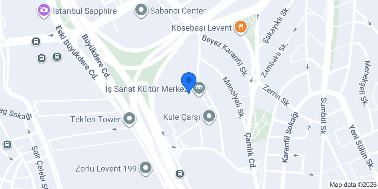 Cafe Keyf İşKuleleri konumu