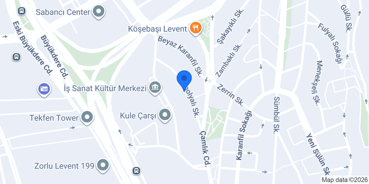 Onep Tıp Merkezi konumu
