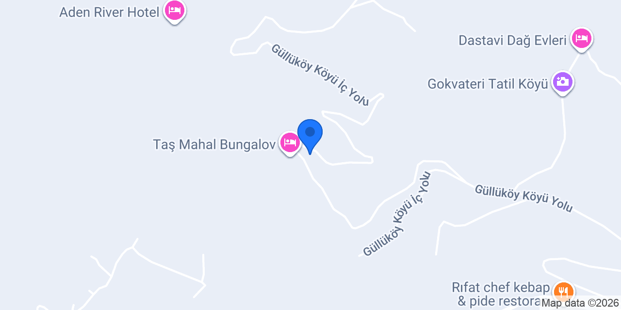 ÇAMLIHEMŞİN DAMLA BUNGALOV konumu