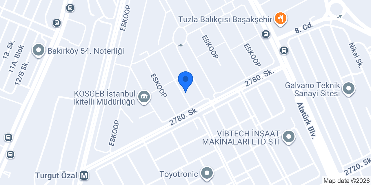 HEXALIGHT Aydınlatma San.ve Tic.Ltd.Şti. konumu