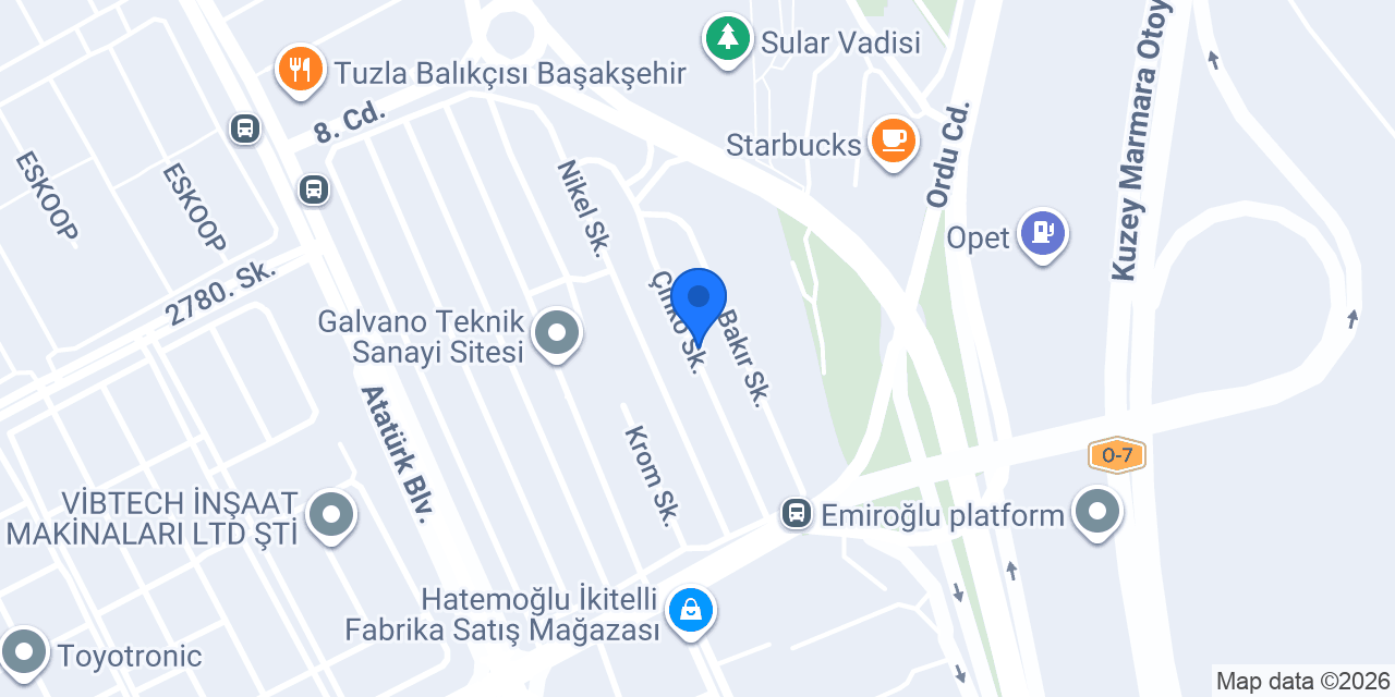 Balkan Eloksal konumu