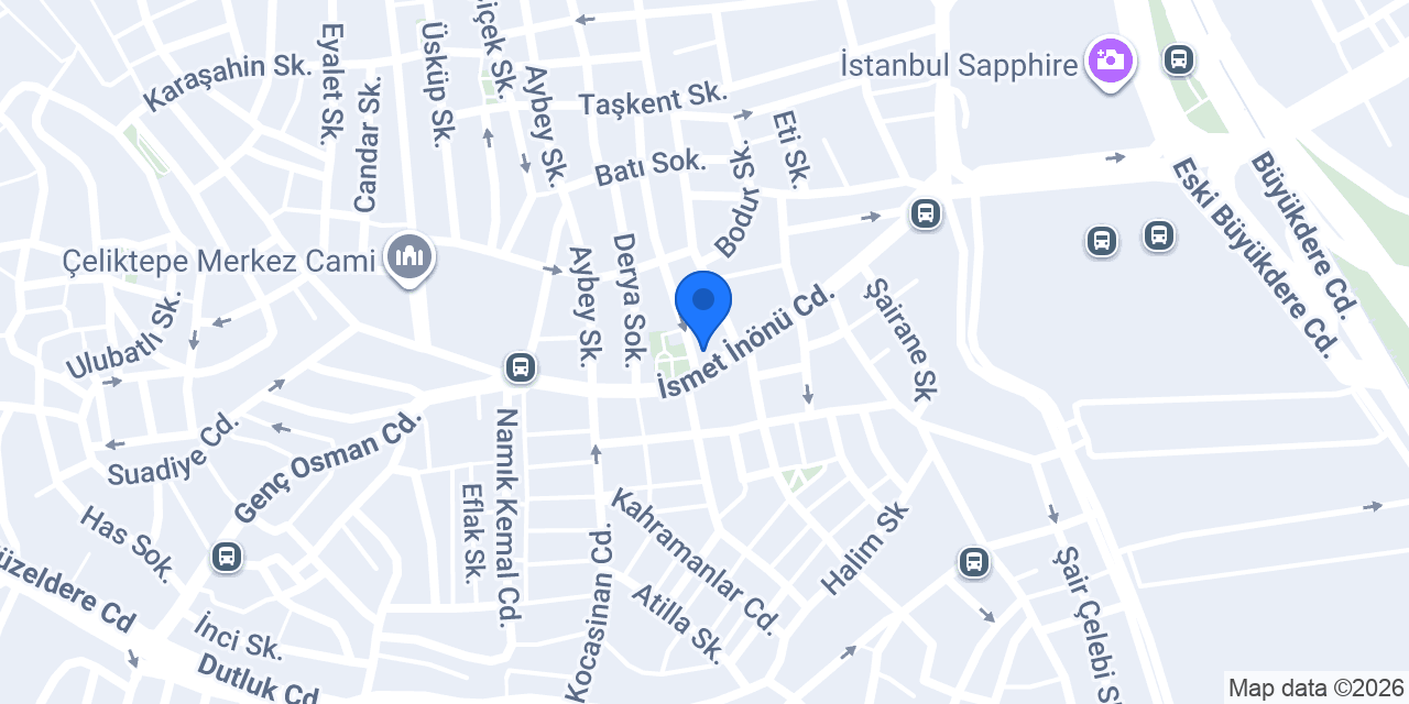 Eczane İstanbul konumu