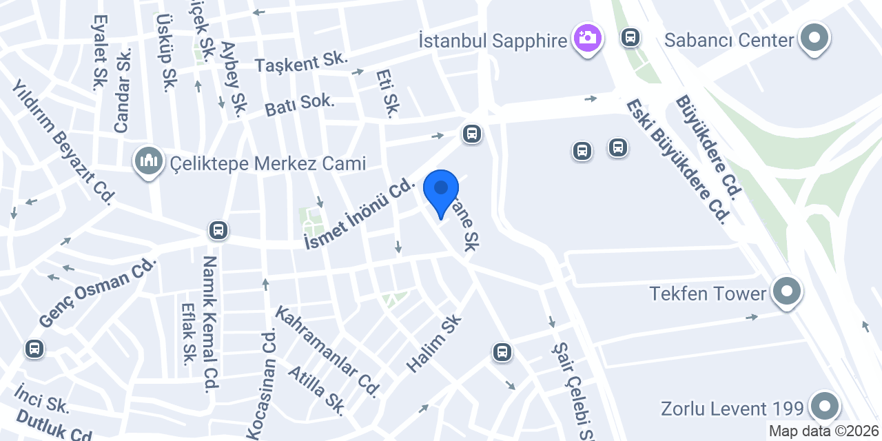 Tekbir Elektrik ve Çilingir konumu