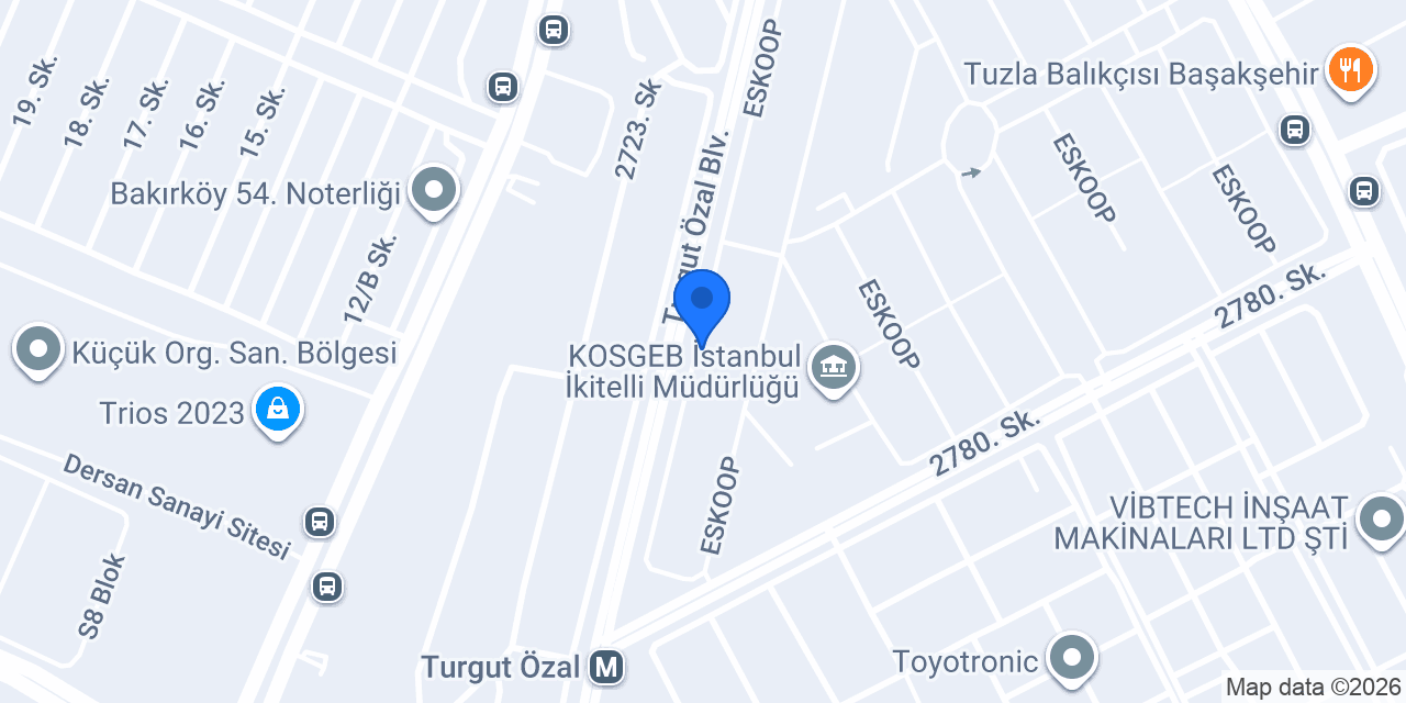 3D CNC KALIP ELEMANLARI SAN. VE TİC. LTD. ŞTİ. konumu