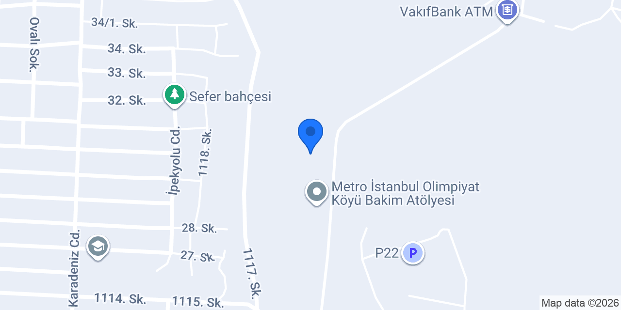 M3 Kumanda Merkezi konumu