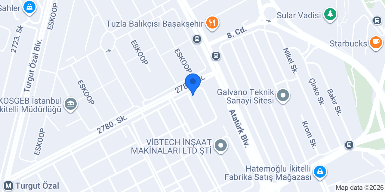 Kırlangıç Teknik Hırdavat konumu