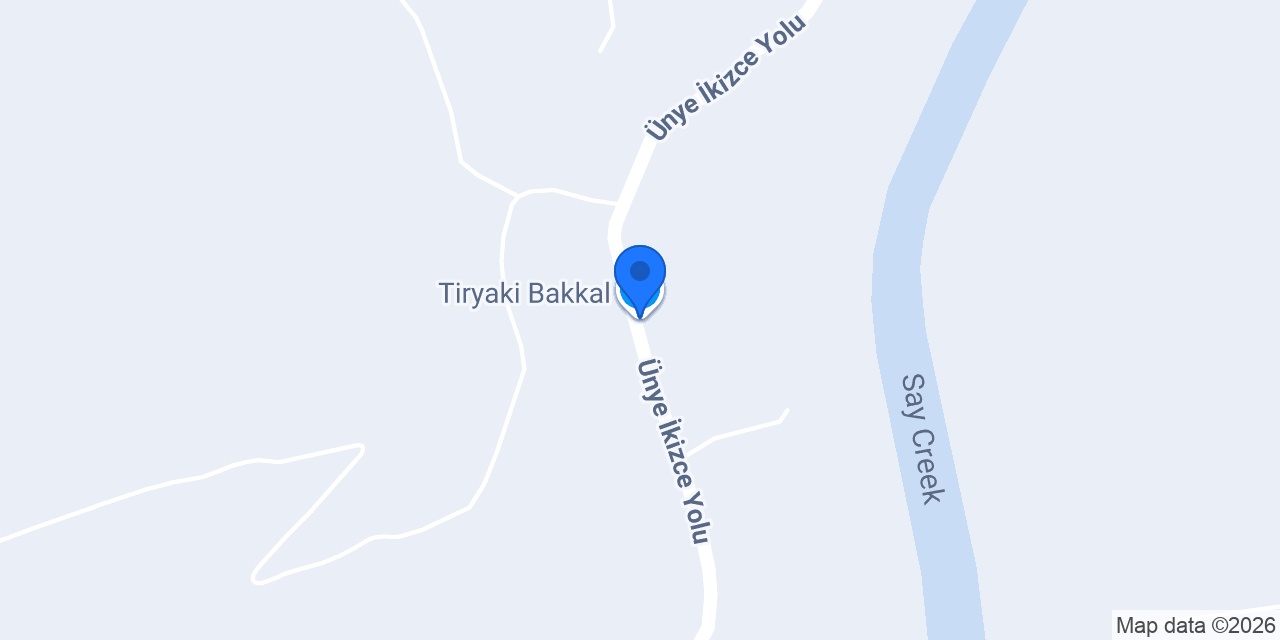 Tiryaki Bakkal konumu