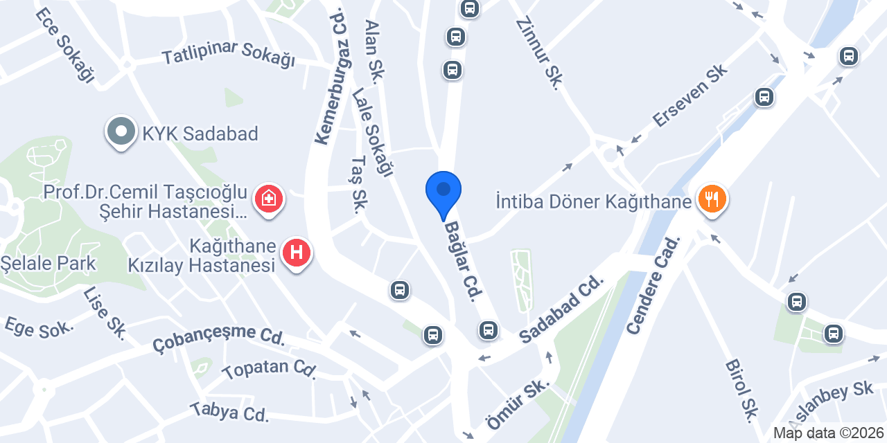 Taze Çikolata konumu
