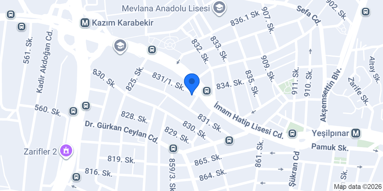 Tandoğan Eczanesi konumu