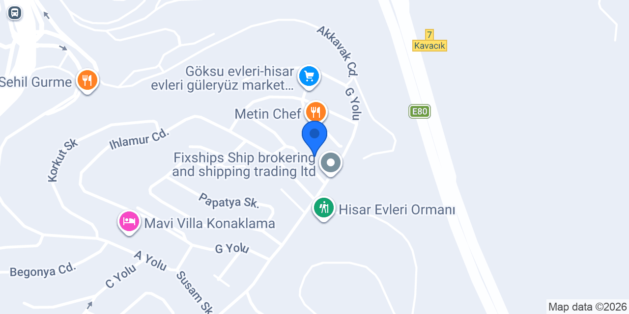 E-tesisat konumu
