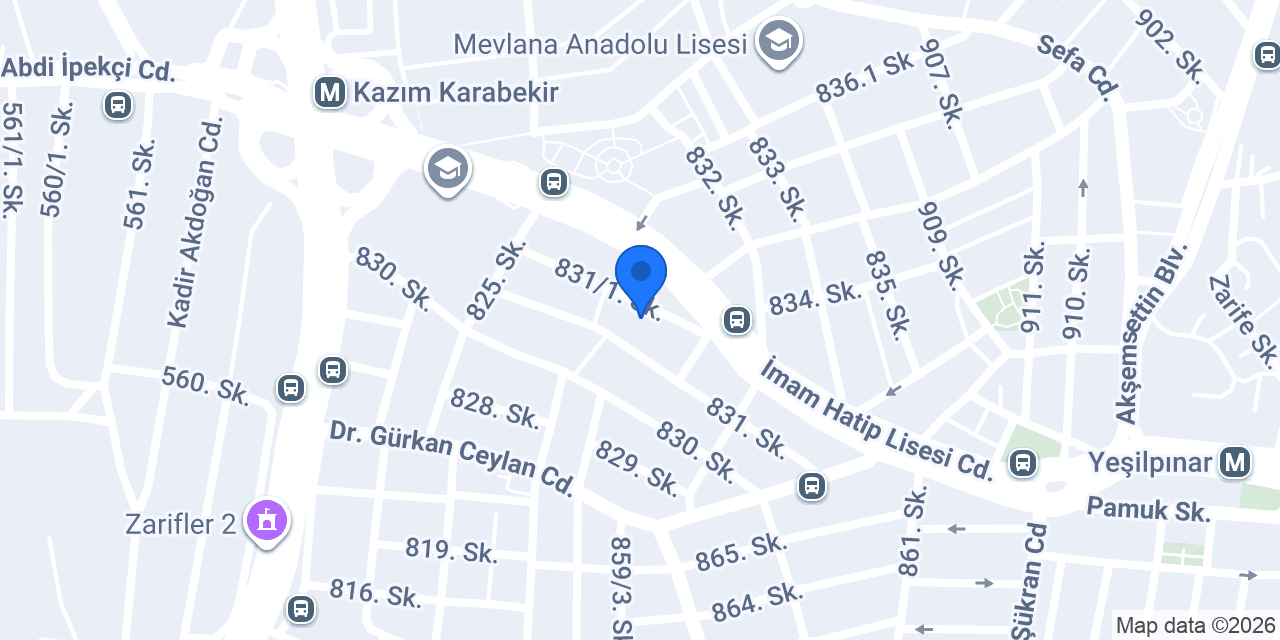 Batıment Mimarlık konumu