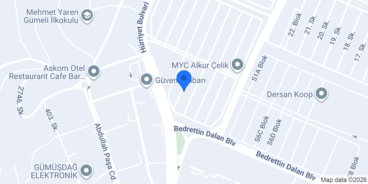 Şimşek elektrik cihazlari konumu