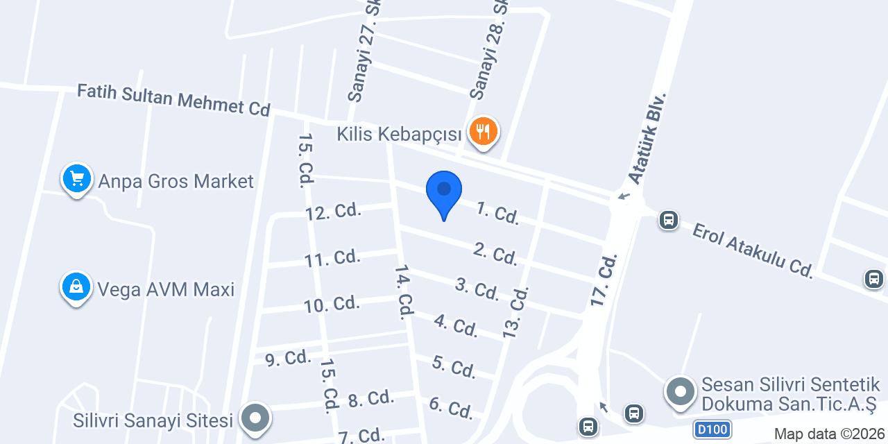 Şamiloğlu Kerestecilik konumu
