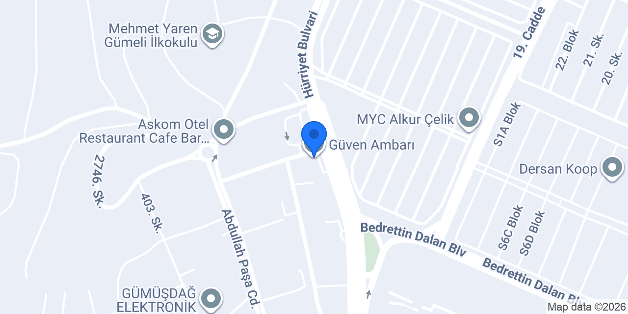 Güven Ambarı konumu