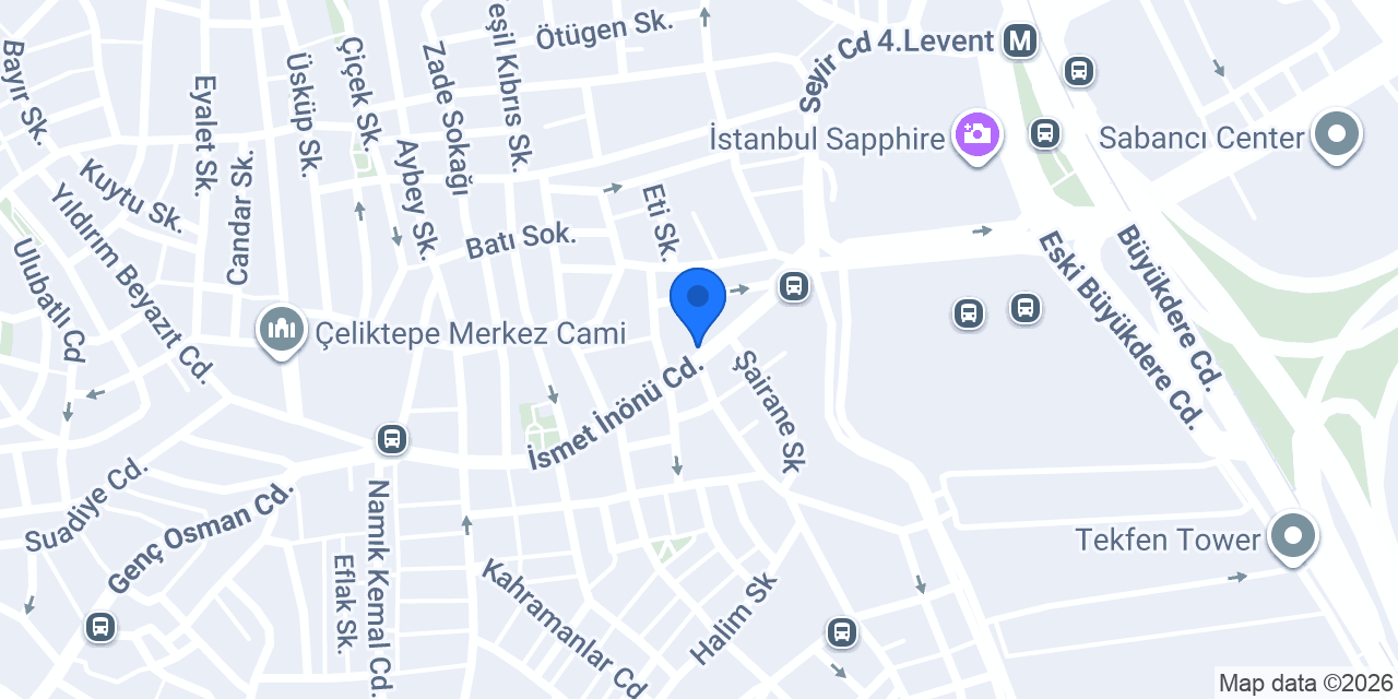 Kebo Levent konumu