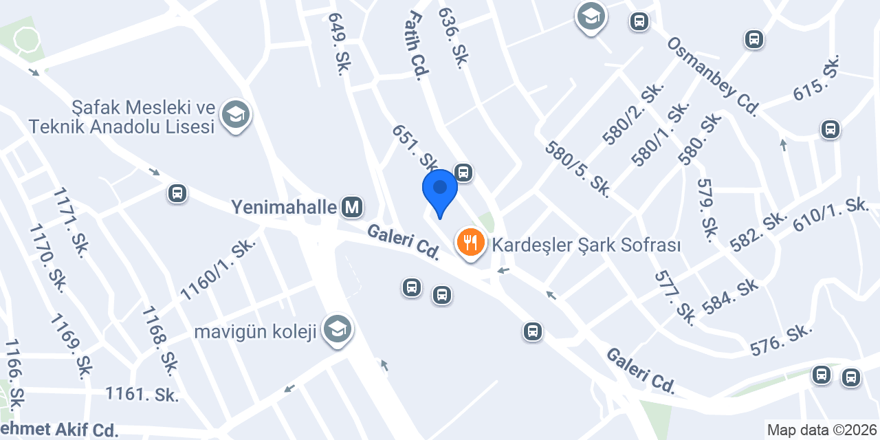 Nova Hatay Döner konumu
