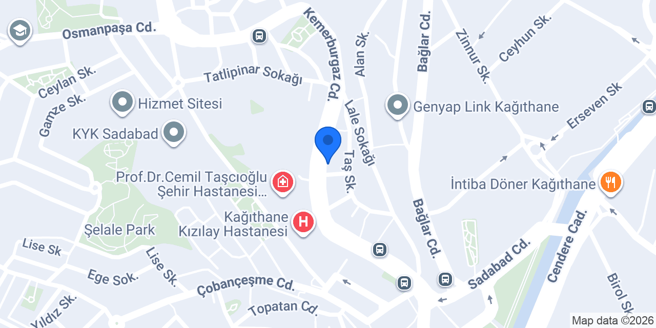 Köşk Yapı konumu