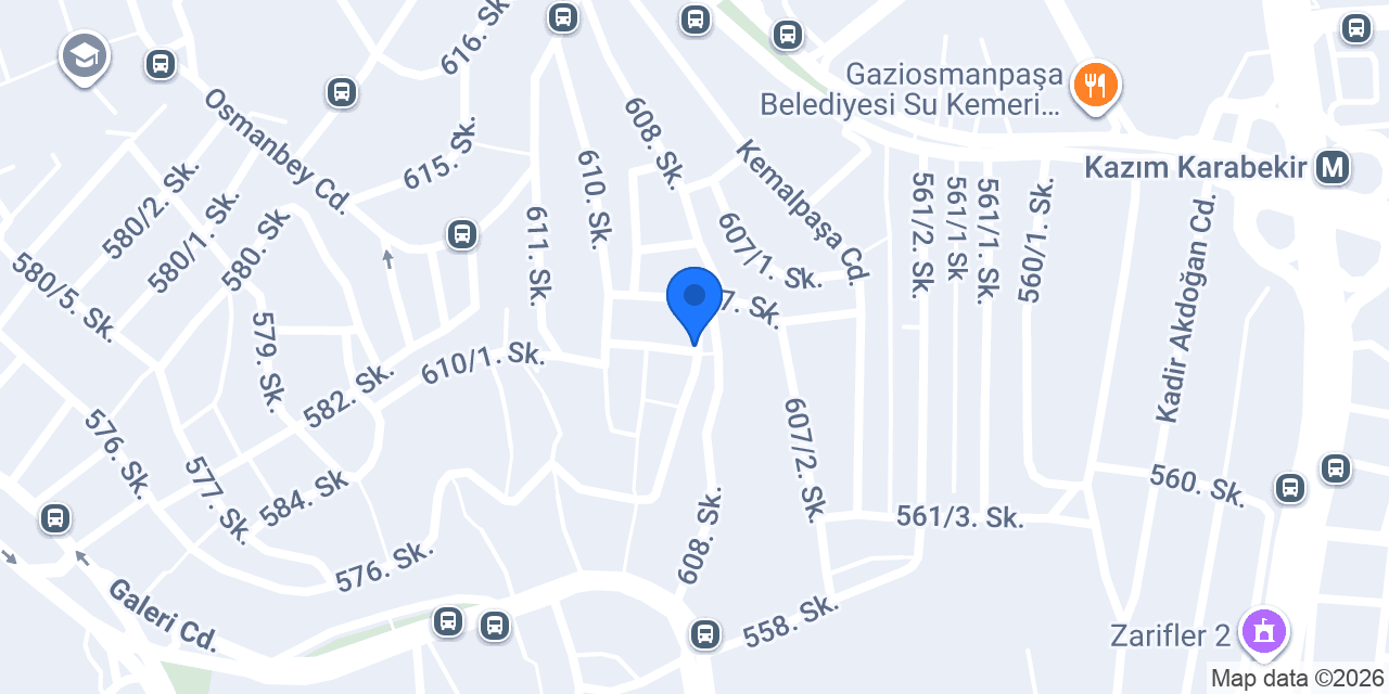 Özyurt Tesisat konumu