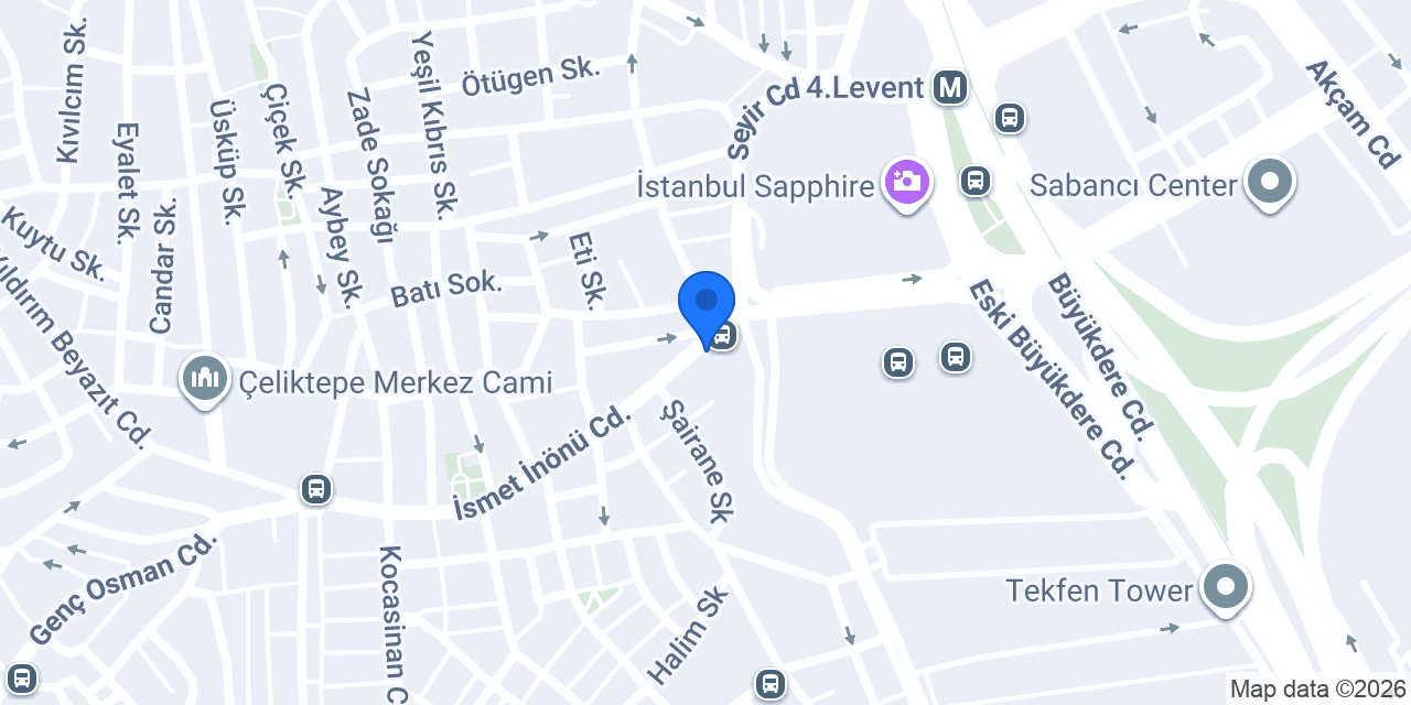 DanStudyo Dans 4.levent konumu