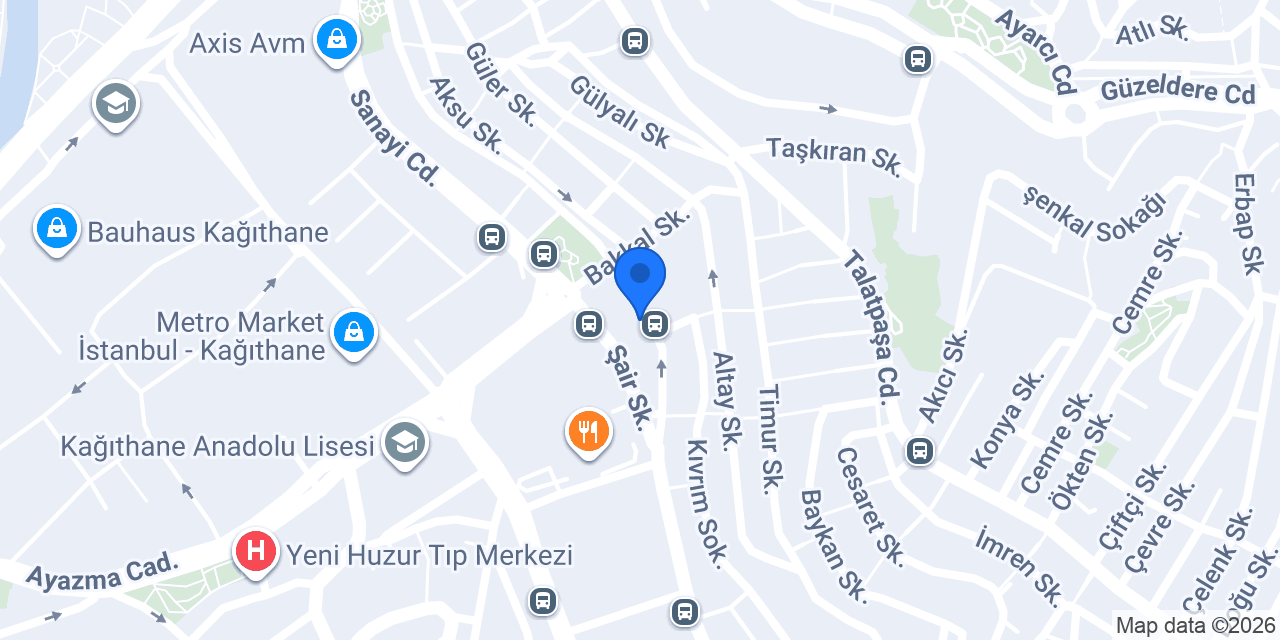 ÖZPULAT TEKSTİL konumu