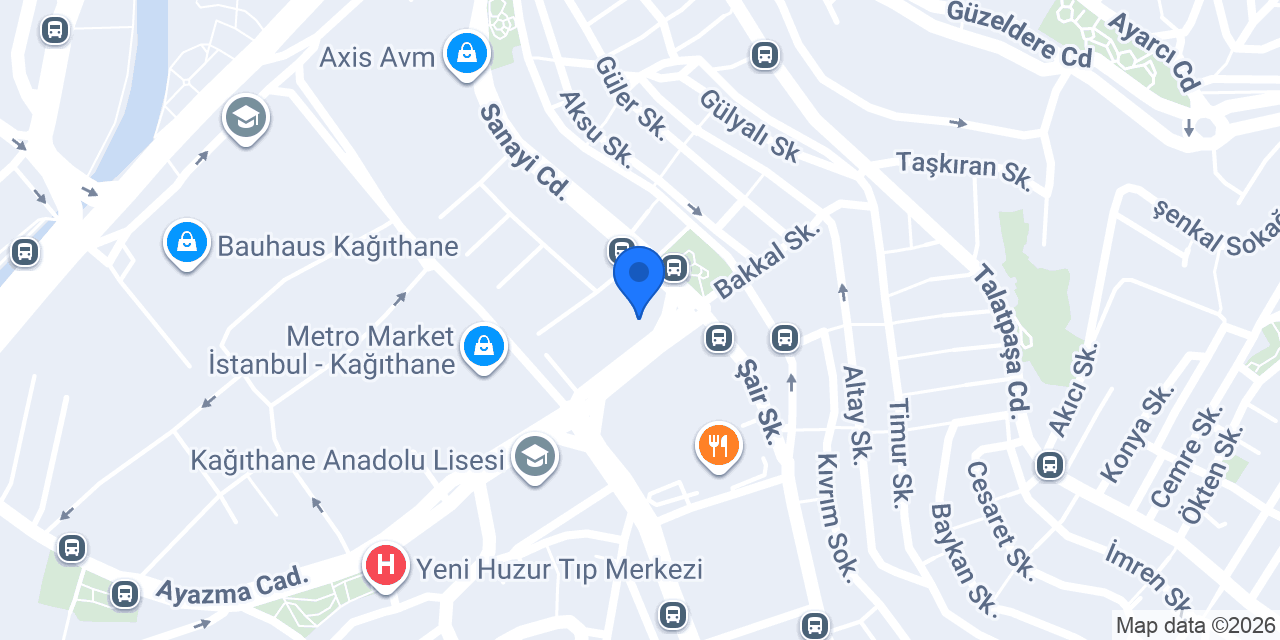Anadolu Gömlek konumu