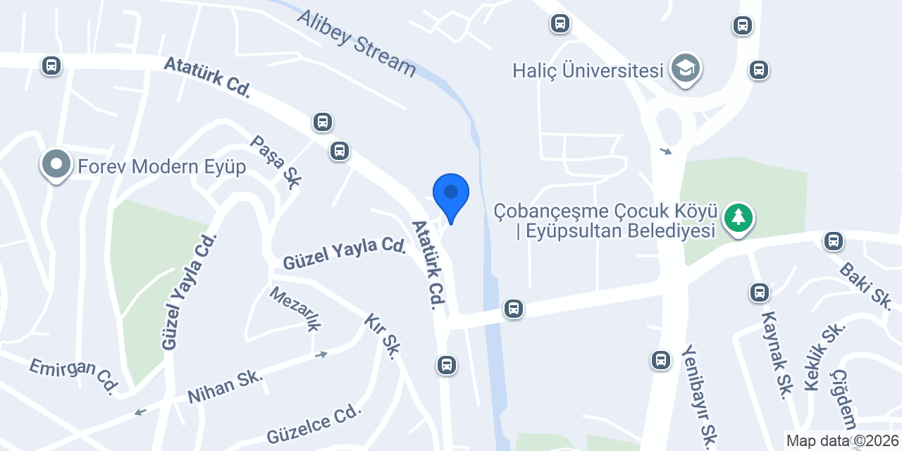 Gizli Bahçe konumu