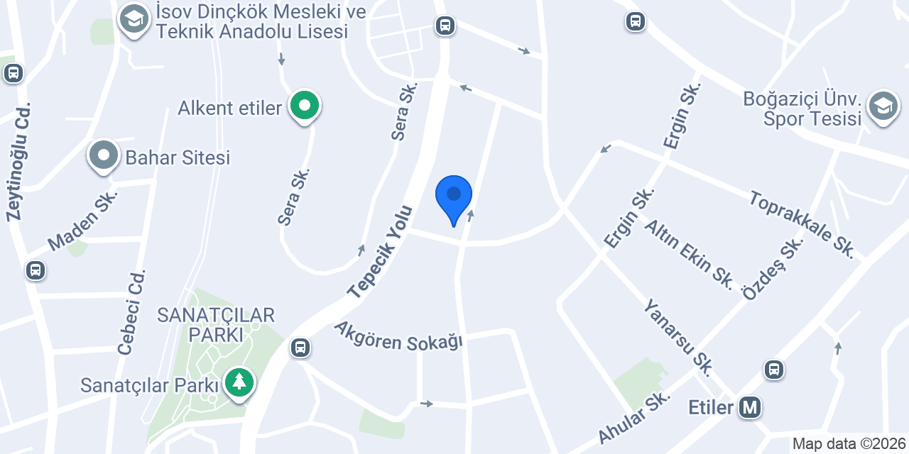 Oslo Hair Studio Etiler konumu
