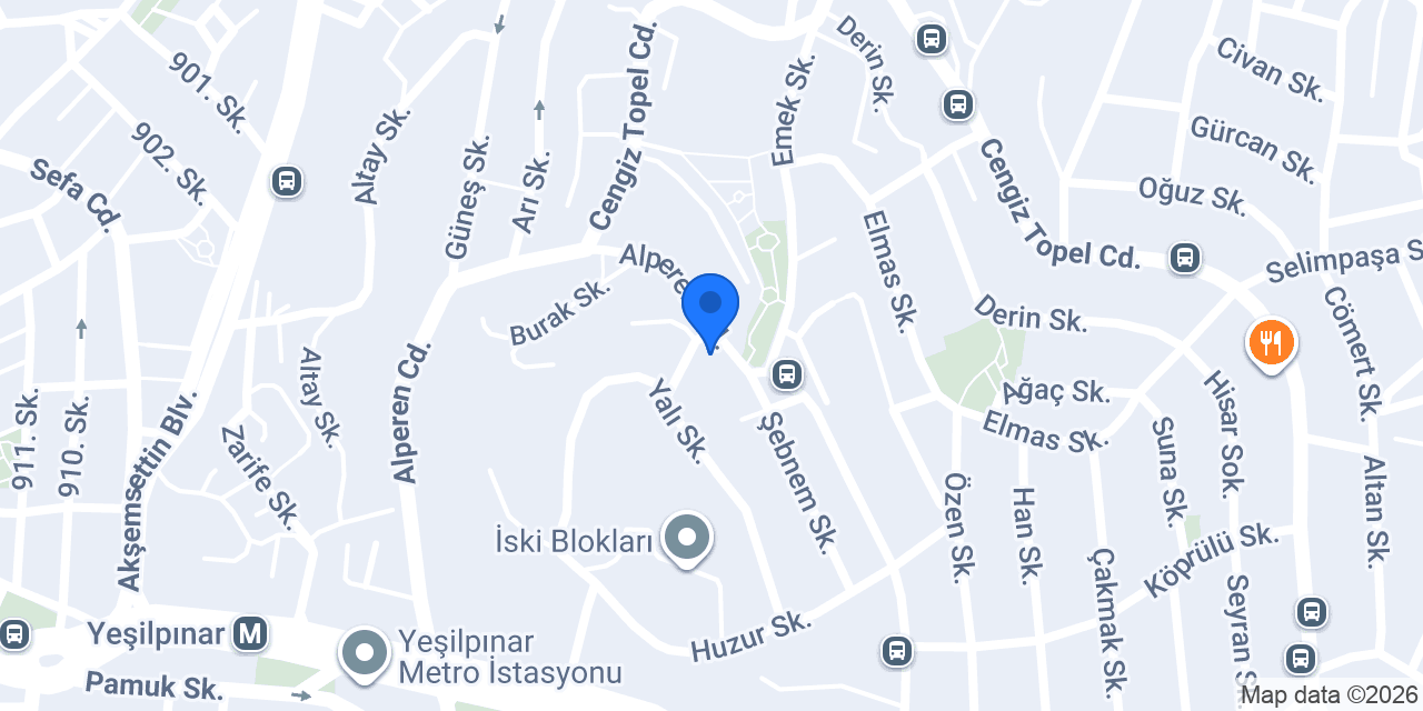 Akşemsetin Aile Sağlık Merkezi konumu