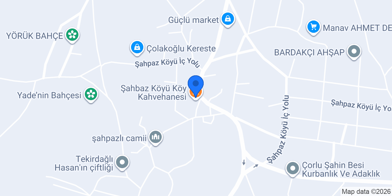 Merkez Cafe konumu
