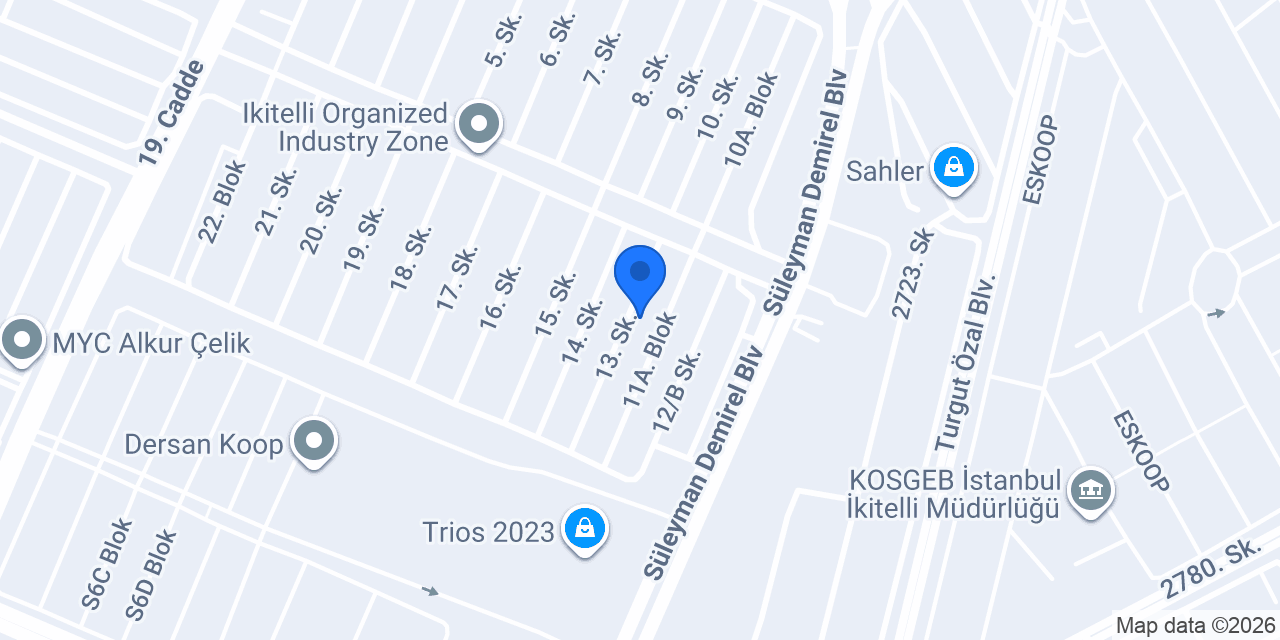 Erhan Motors Başakşehir konumu