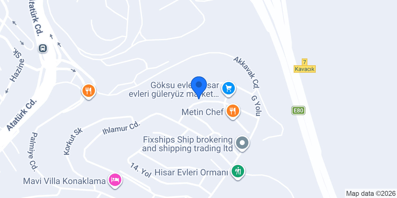 Çaycı Demir usta konumu