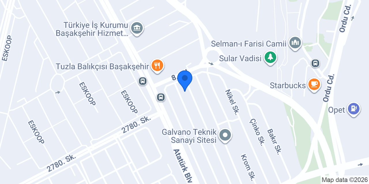 Birlik Kromaj konumu