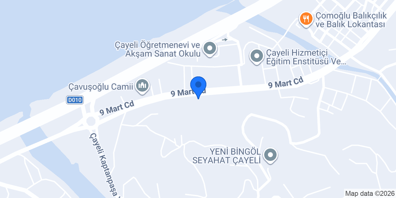 Teker Oto Yıkama konumu