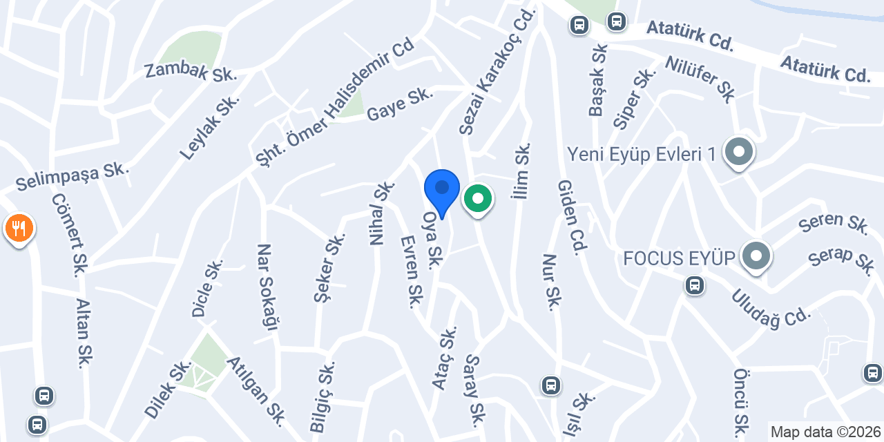 Dam Yapı Market konumu