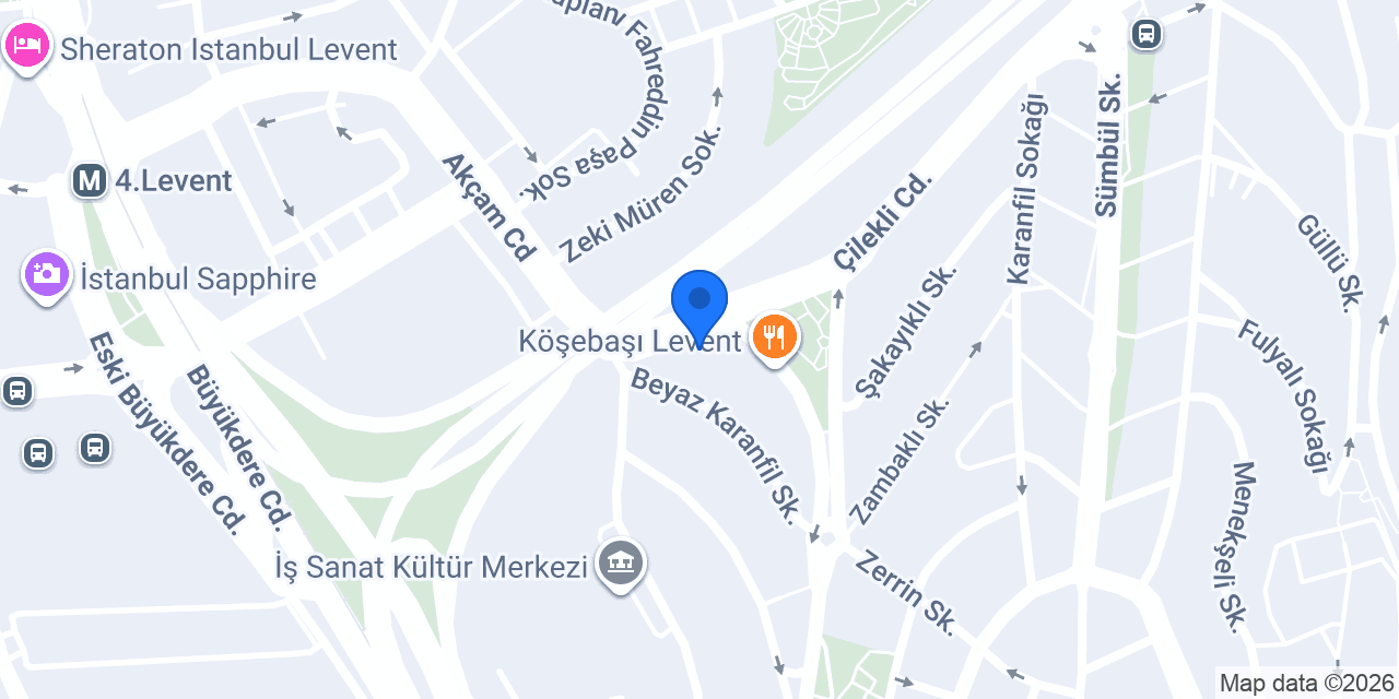 Kılbaşoğlu Avukatlık Bürosu konumu