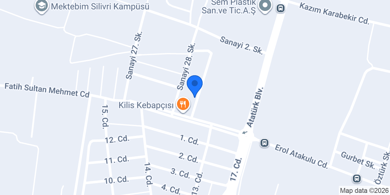 Köroğlu Plastik konumu
