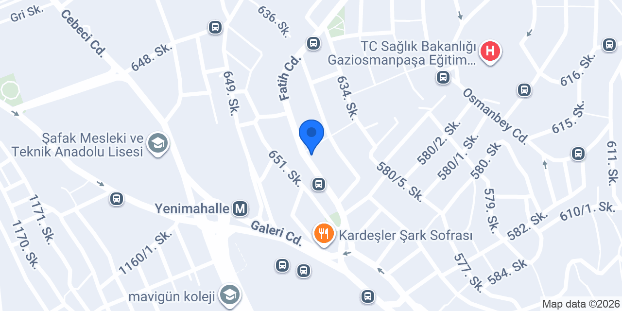 Has Çiğköfte Dünyası konumu