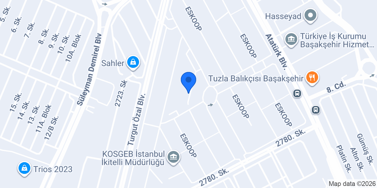 Enpo Pnömatik konumu