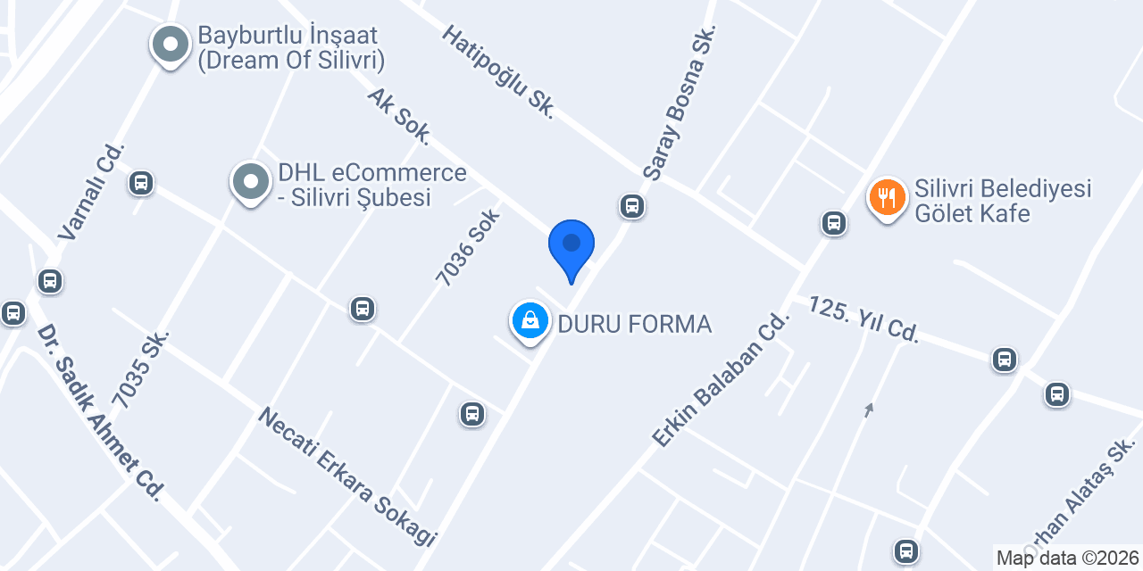 ODAK AKADEMİ SEGEM SİLİVRİ konumu