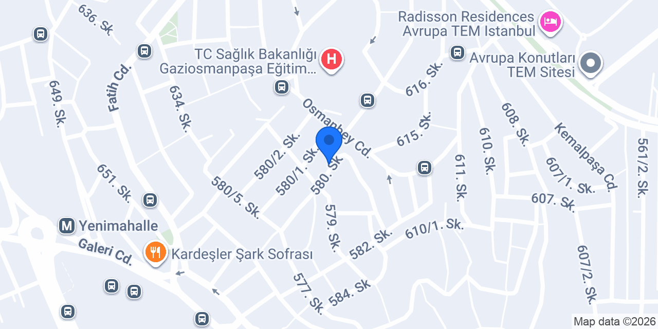 Şimşek Elektrik konumu
