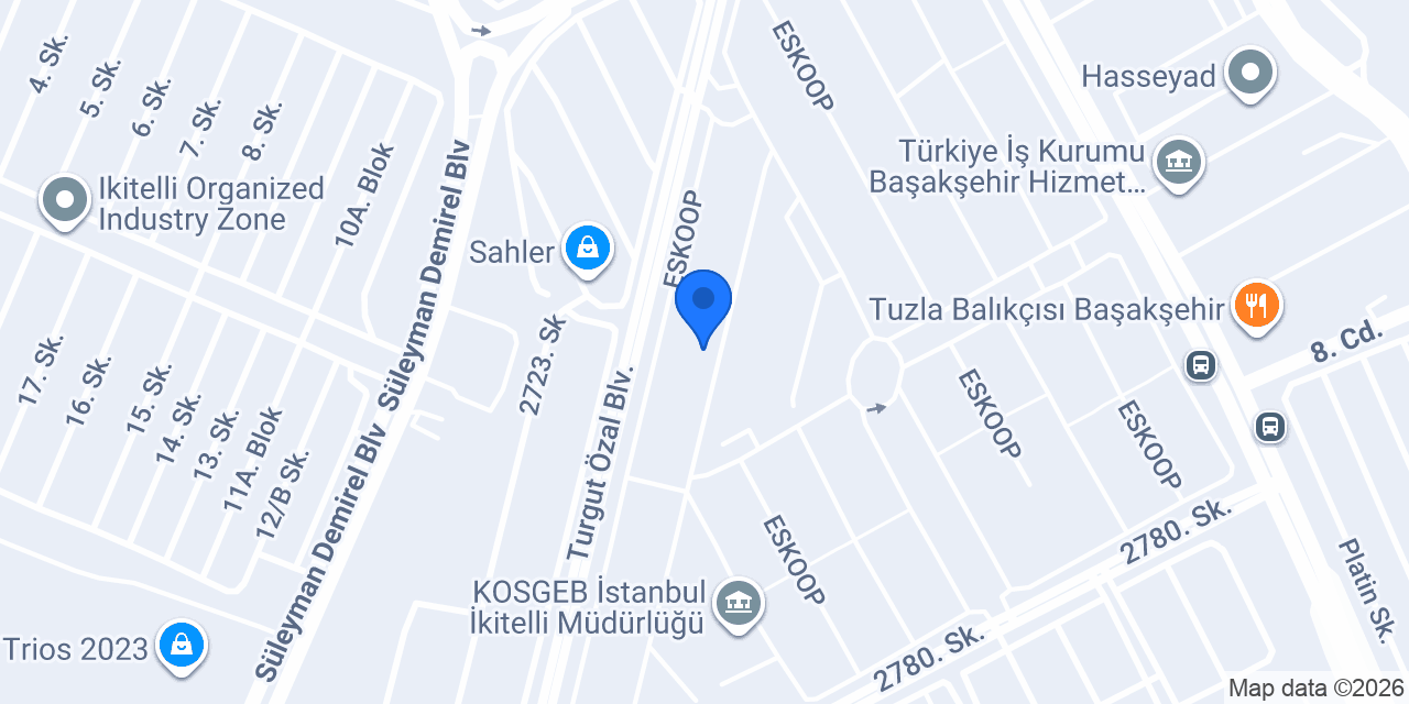 Tunca Reklam konumu