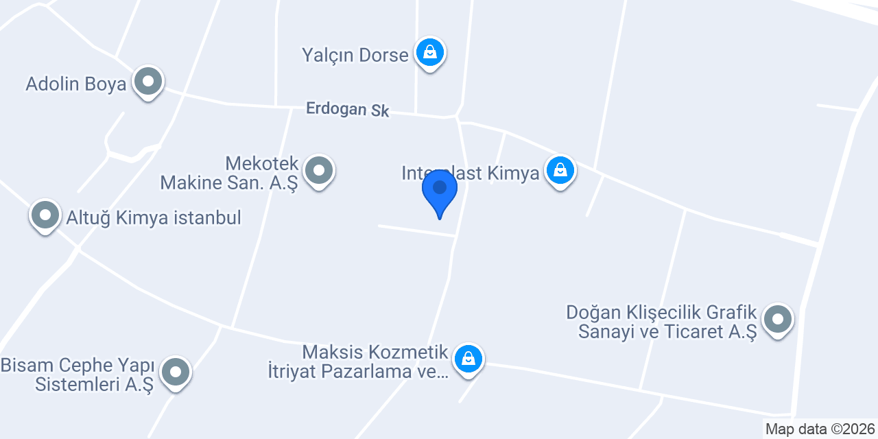 Donbay Kimya San. Tic. Ltd. Şti. konumu
