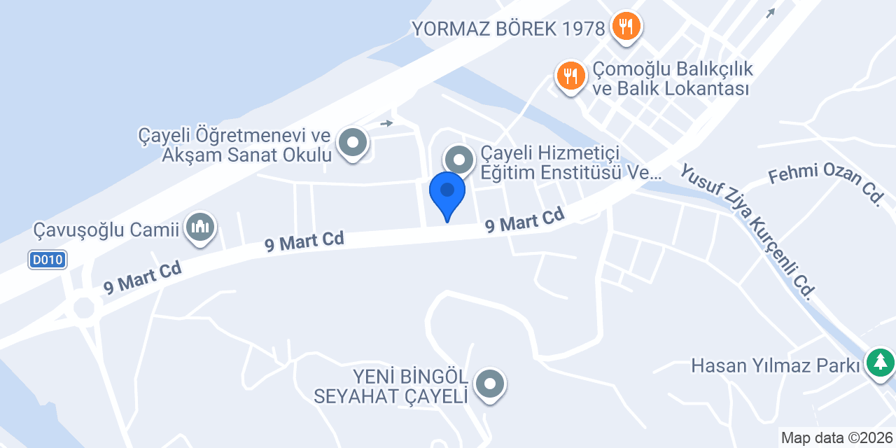 UFUK ÇAY konumu