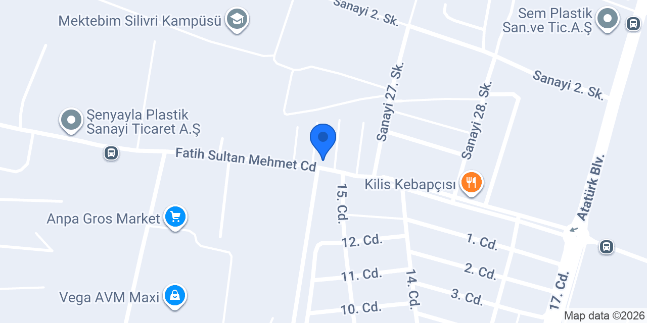Öncü Teknik Hırdavat konumu