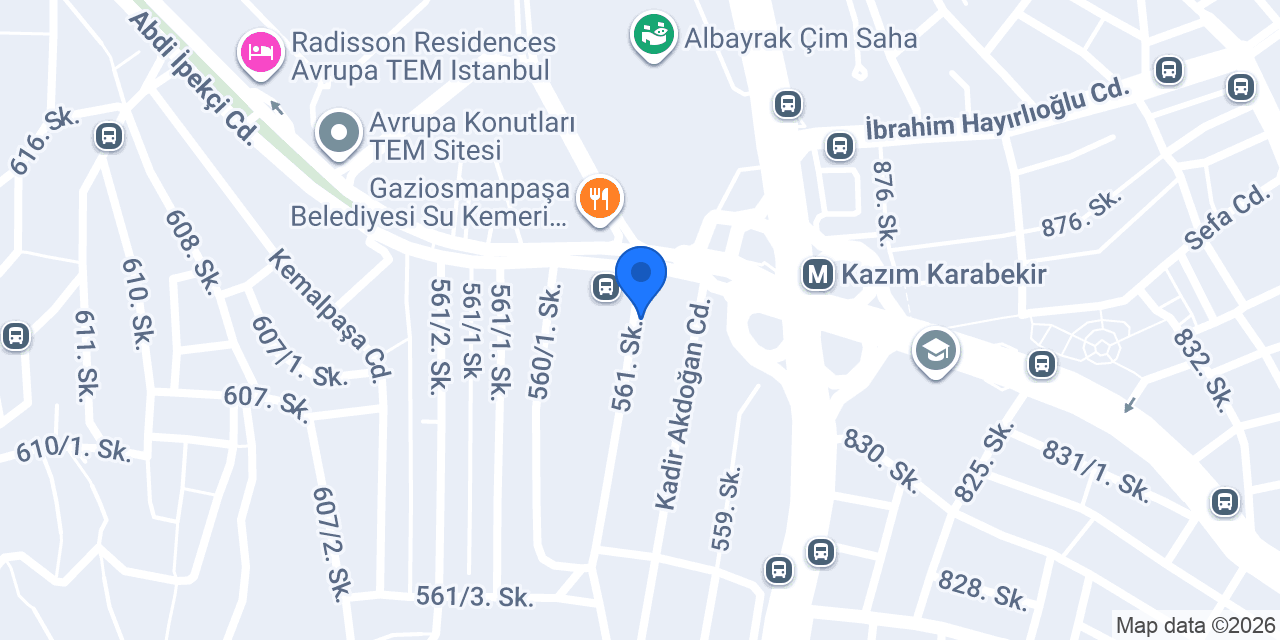 Türkeri İş Merkezi konumu