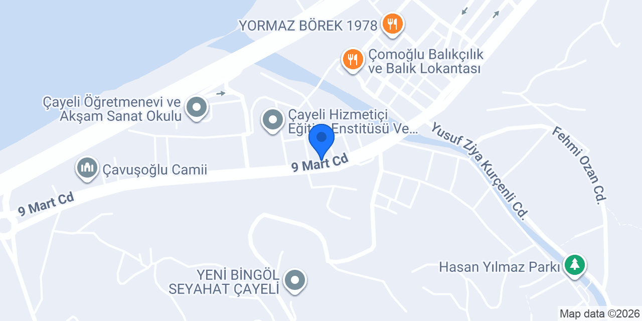 GÖZDEM ÇAY konumu